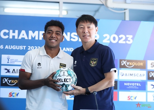 HLV U23 Indonesia không lo thua U23 Việt Nam